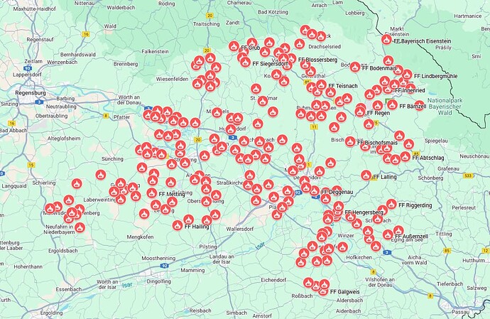 Screenshot Google Maps 07.10.2025