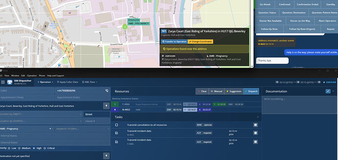 Address suggested by phone tracking and by mapping ^ (Correct Location)