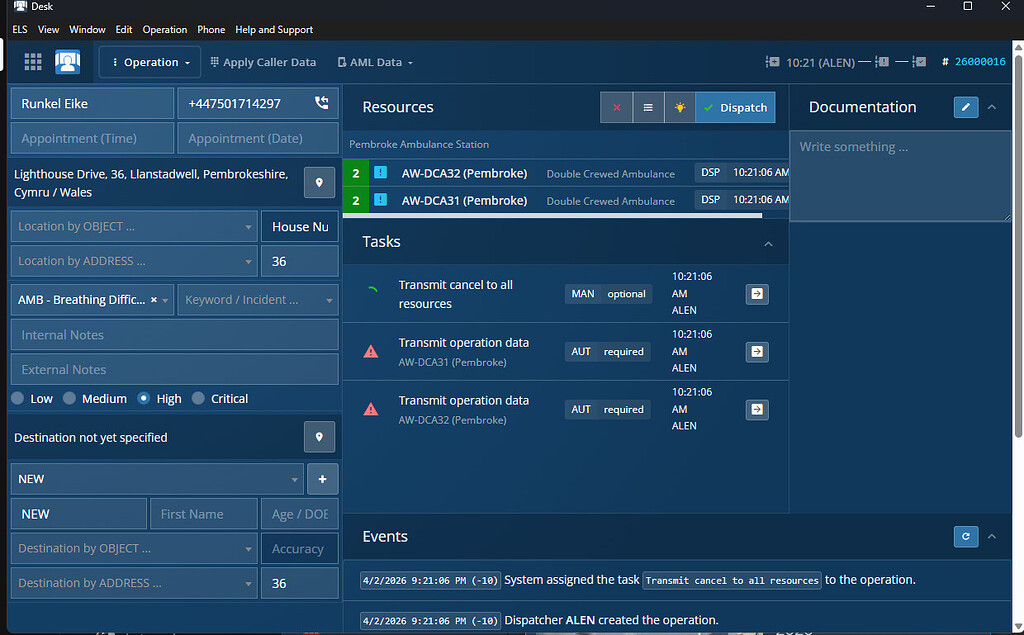 Cannot dispatch units - Questions and Answers - SIM Dispatcher Forums
